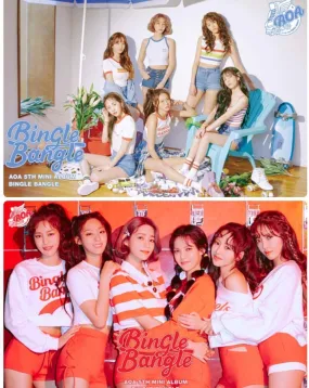 AOA - [Bingle Bangle] 5th Mini Album 2 Version SET