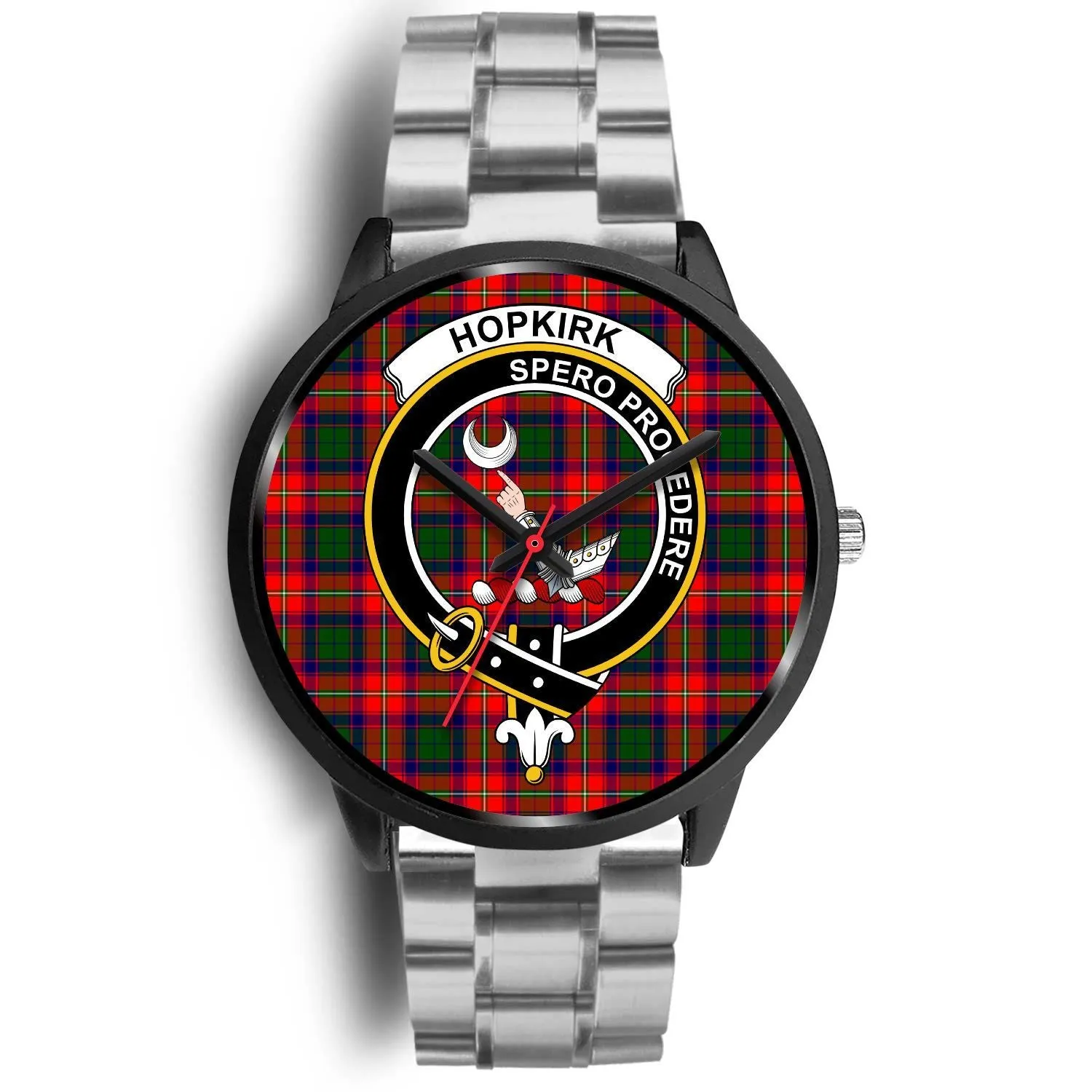 Hopkirk Tartan Clan Badge Tartan Black Watch