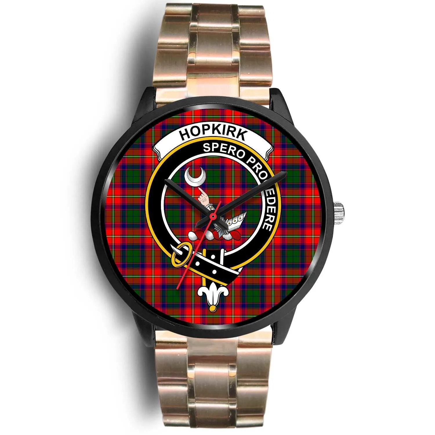 Hopkirk Tartan Clan Badge Tartan Black Watch
