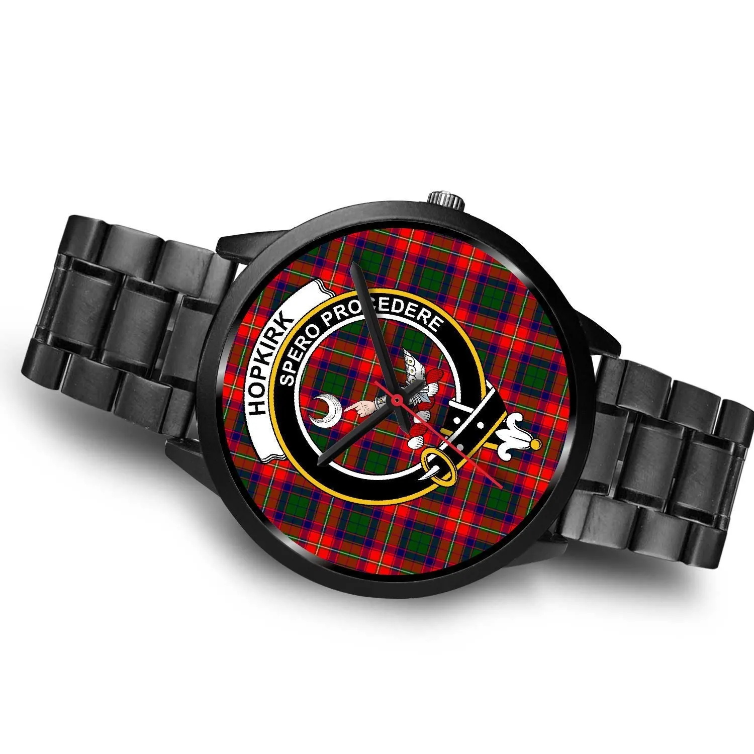 Hopkirk Tartan Clan Badge Tartan Black Watch