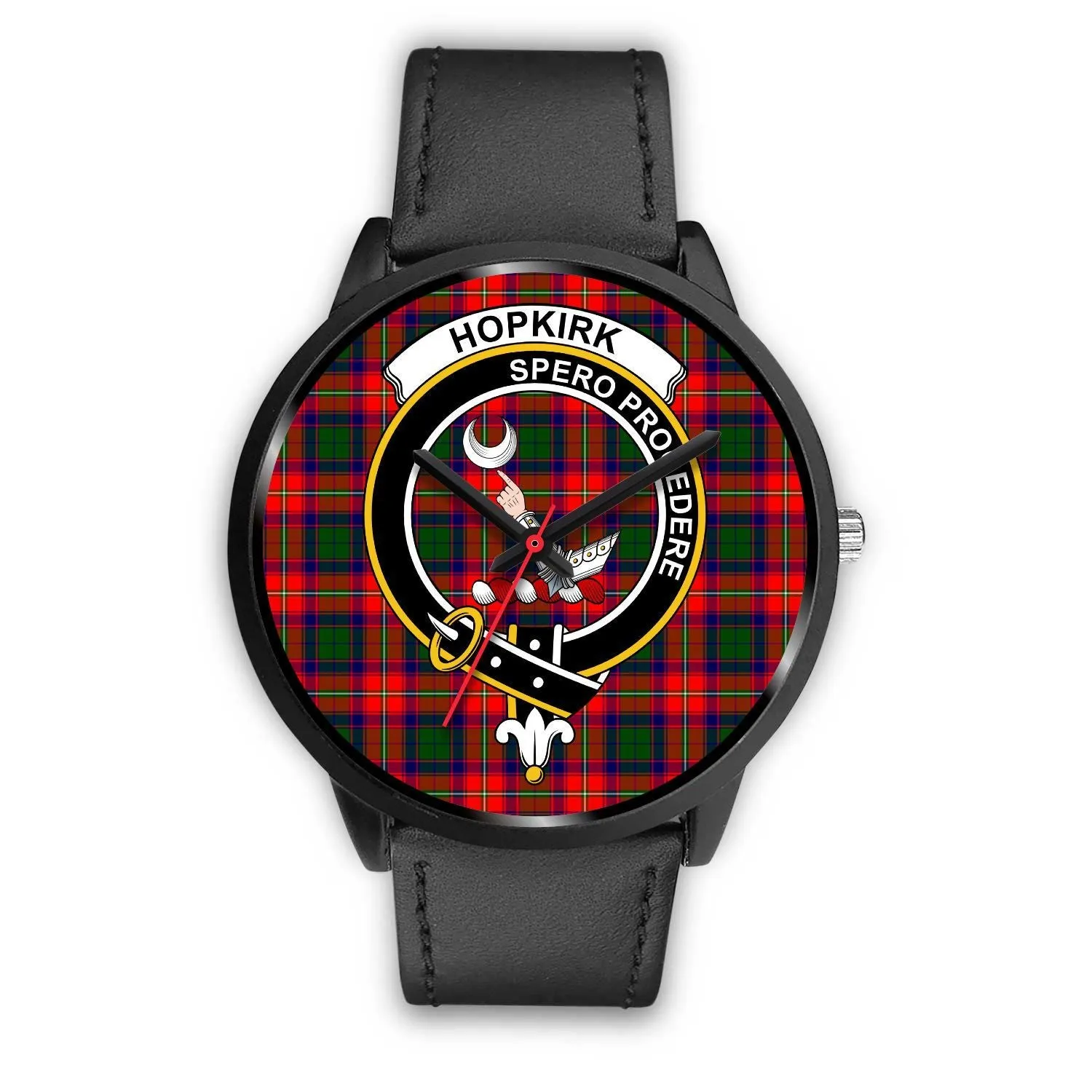 Hopkirk Tartan Clan Badge Tartan Black Watch