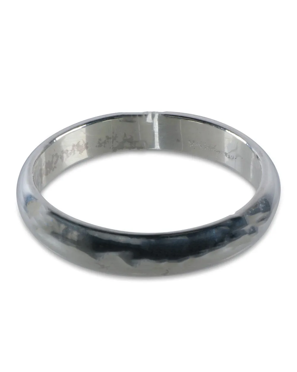 Sterling Silver Plain Bangle
