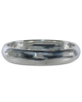 Sterling Silver Plain Bangle